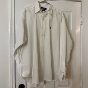 Ralph Lauren Polo Dress Shirt | Size XL | White